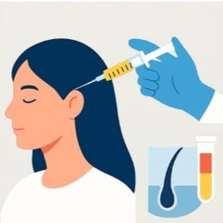 PRP Hair Restoration - 3 Treatments at ReGlo Aesthetic and Wellness in Brooklyn, NY